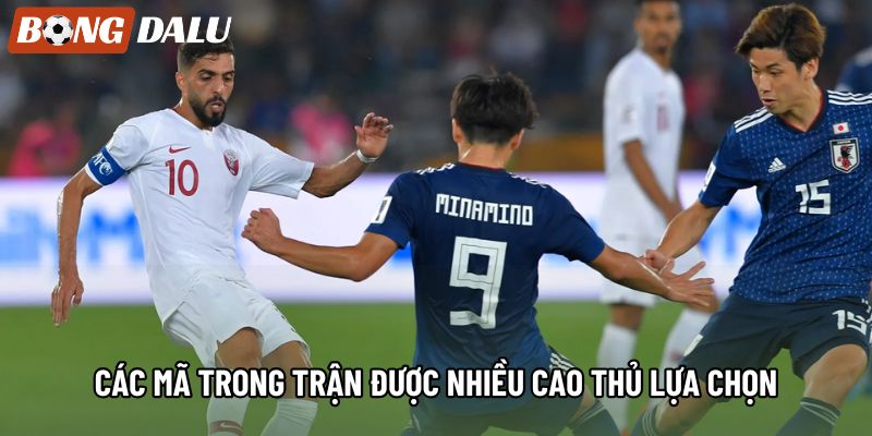 Các mã trong trận được nhiều cao thủ lựa chọn